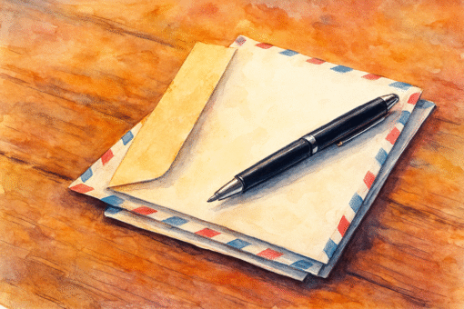 চিঠিতে চিঠির স্মৃতি: নির্ঝর নৈঃশব্দ্য